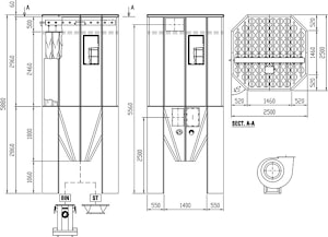 Фильтрующая установка с системой очистки F140 IMAS