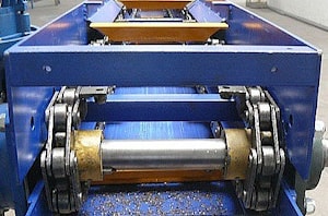 Поперечный цепной транспортер