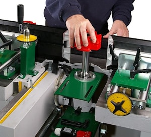 Фрезерный вертикальный станок с шипорезной кареткой MF30 LOGOSOL